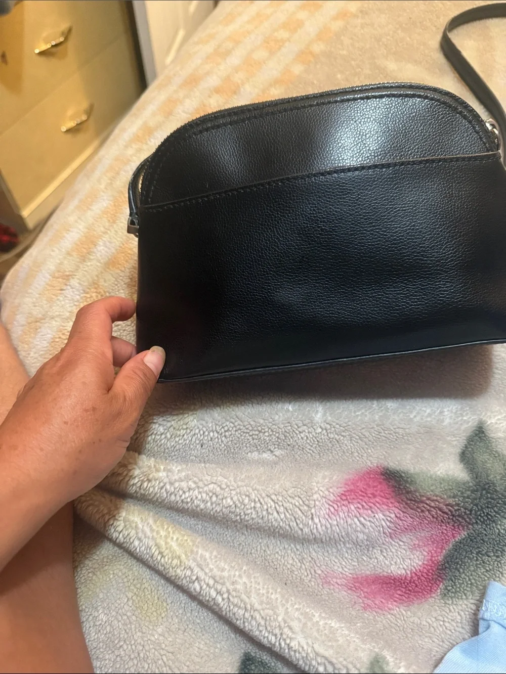 kate spade Black Dome Crossbody Bag